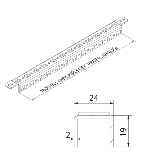 Montaj Profili - EG MA