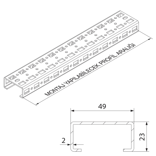 Montaj Profili - EG MB