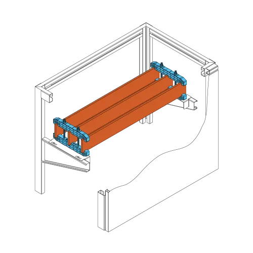 İzolatör Takımı (Taşıyıcı İzolatör) - EB CT 1013