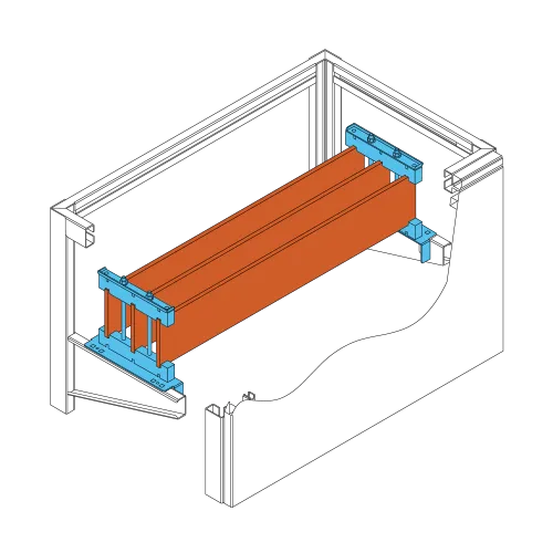 İzolatör Takımı (Taşıyıcı İzolatör) - EB GT