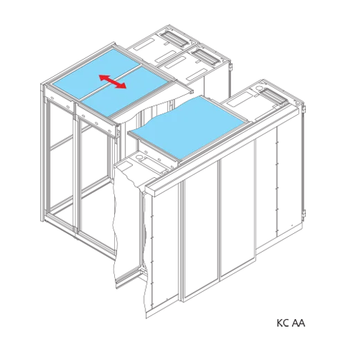 Aisle Containment Module - Aluminum